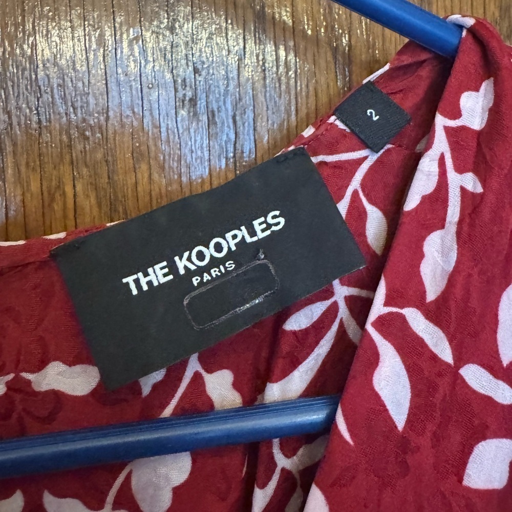 The Kooples Red Midi Dress - Picture 5 of 6